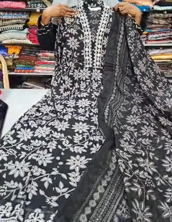 Anarkali Kurti with Dupatta Set | KS1171